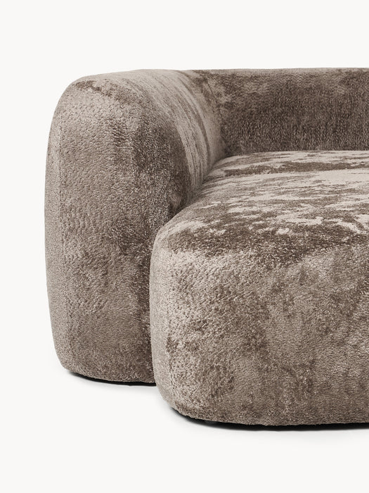 XL Modular Teddy Boucl Sofa Wolke