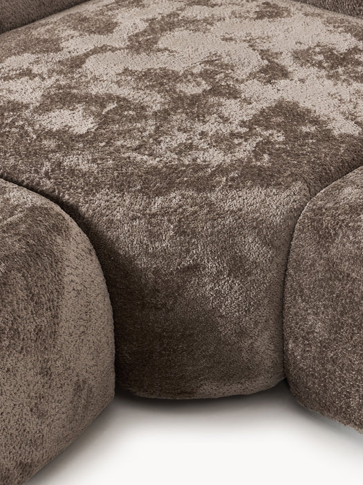 XL Modular Teddy Boucl Sofa Wolke
