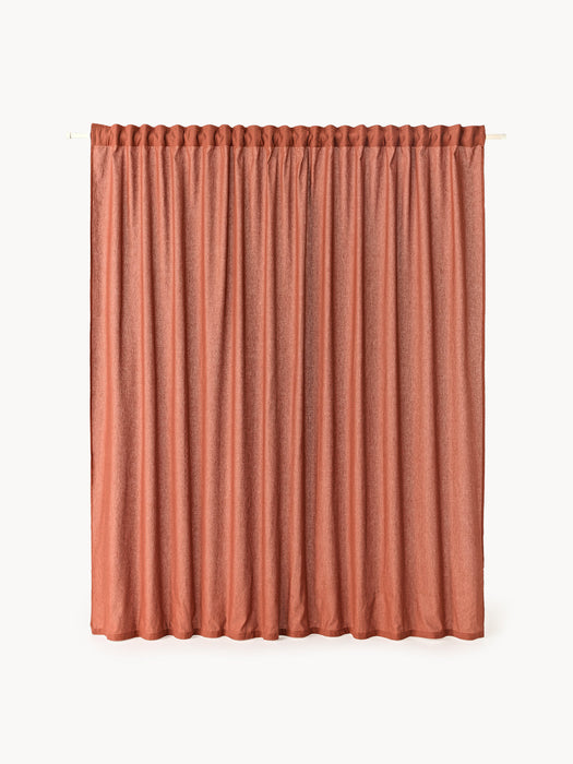 Sari Light-Filtering Multi-Band Curtain, W 280 cm