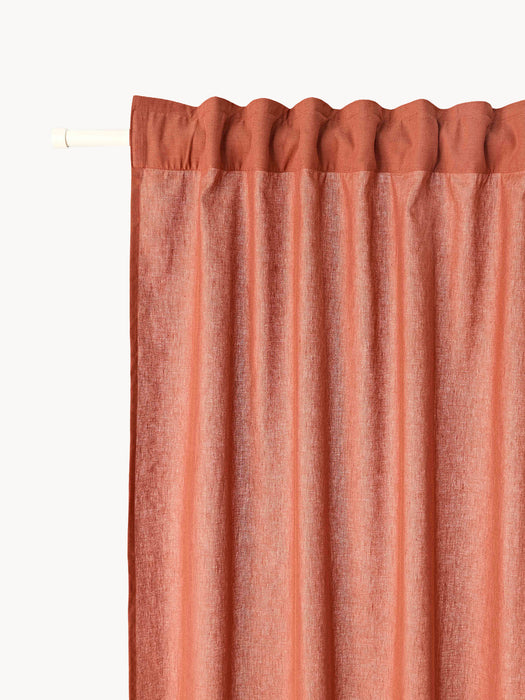 Sari Light-Filtering Multi-Band Curtain, W 280 cm