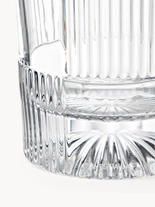 Tumblers Bicchi with Embossed Pattern Set of 4