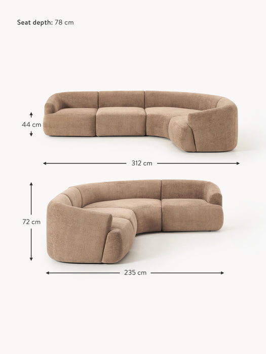 Modular Corner Sofa Sofia 4-seater