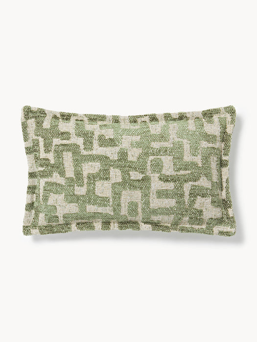 Contia Viscose Cushion with Woven Jacquard Pattern