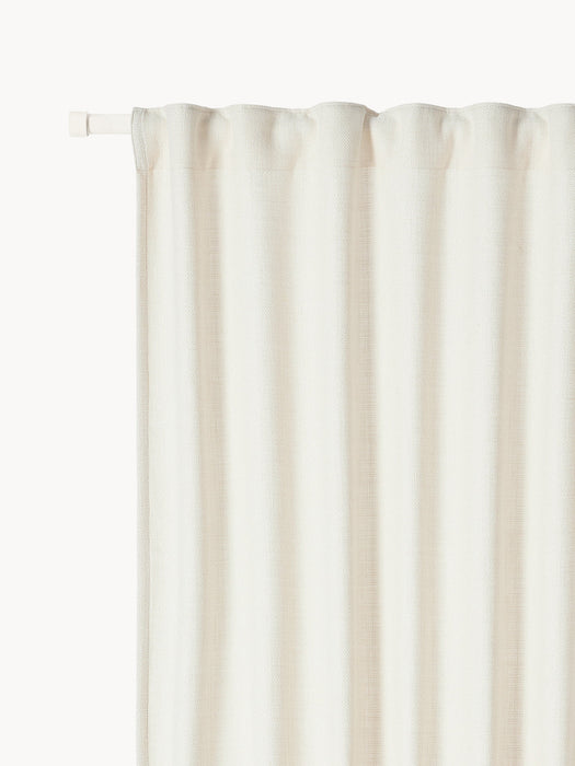 Pavla Opaque Multi-Band Curtain, W 280 cm