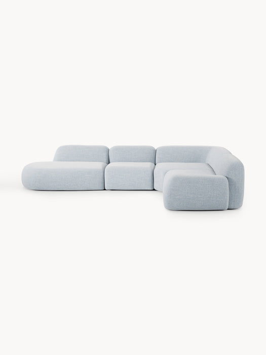 XL Modular Boucl Corner Sofa Wolke