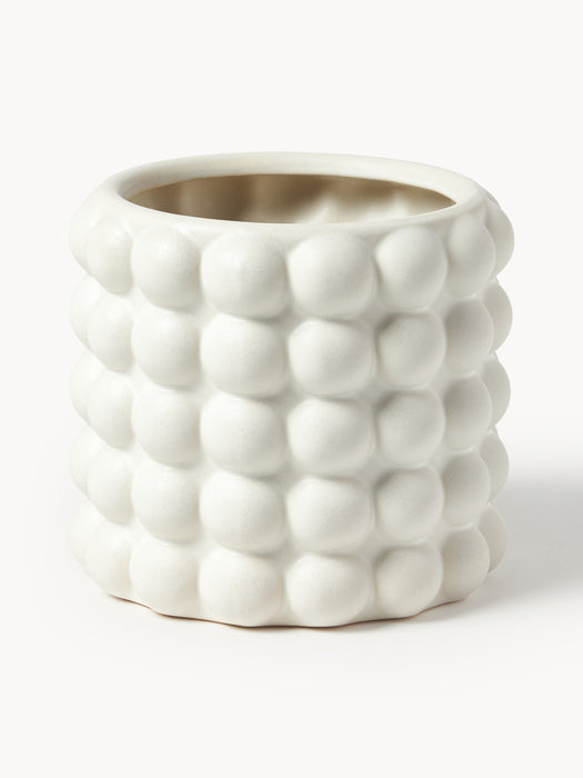 Stoneware Cover Pot Bob H 18 cm
