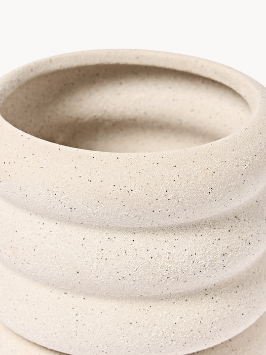 Plant Pot Rudi with Saucer H 12 cm