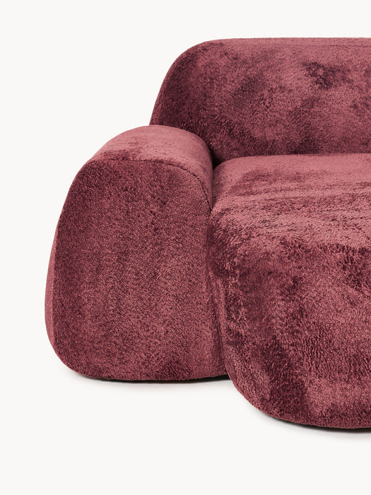 XL Teddy Boucl Lounge Chair Wolke