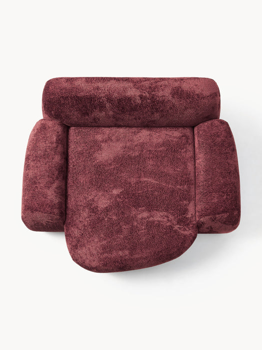 XL Teddy Boucl Lounge Chair Wolke