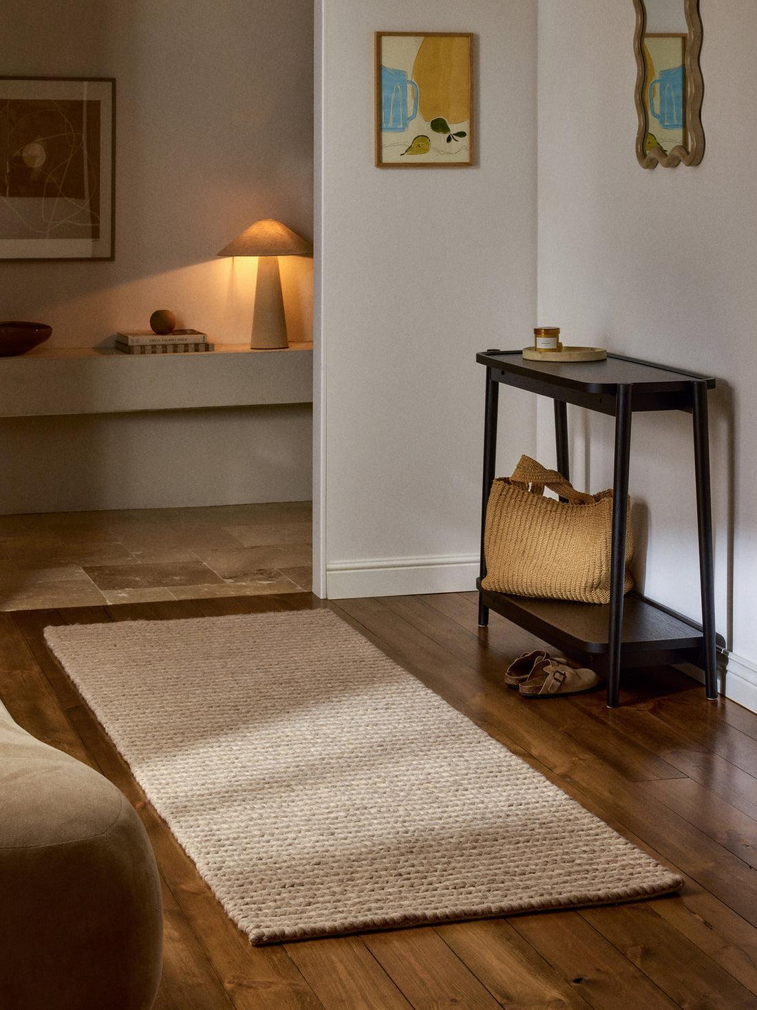 Bruna Chunky Braided Wool Runner