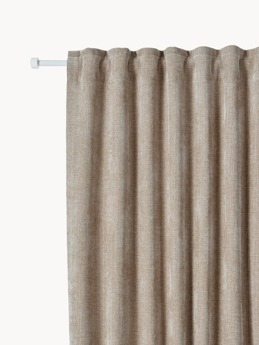Dim-Out Multi-Band Curtains Lasha Set of 2 W 135 cm