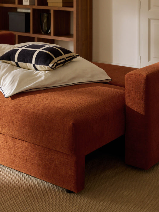 Velvet Sofa Bed Tasha 3-seater