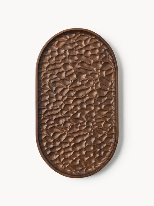 Decorative Acacia Wood Tray Camila W 45 cm