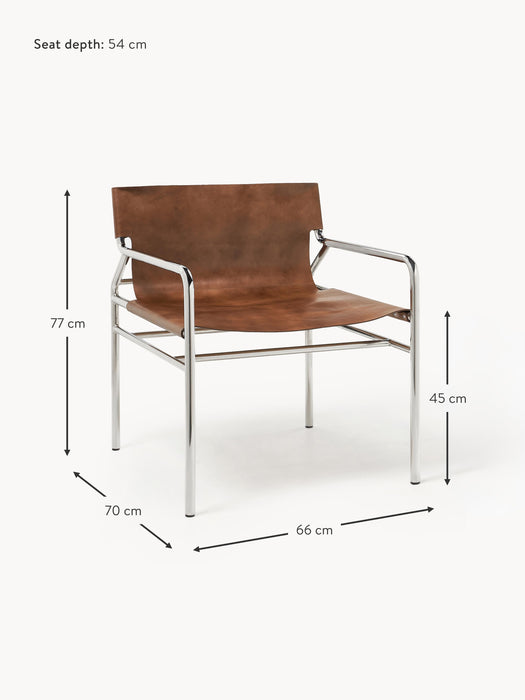 Leather Armchair Dion