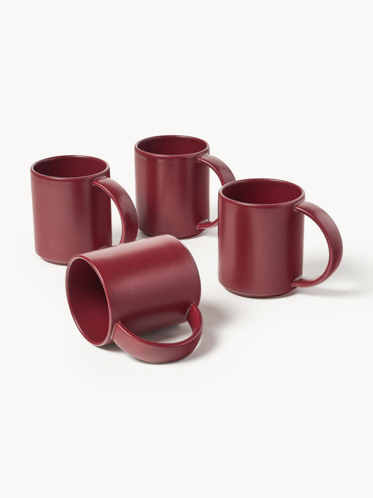 Handmade Mugs Lowri Set of 4