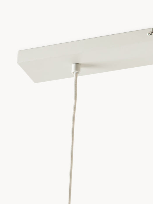 Large Linen Pendant Light Lucina
