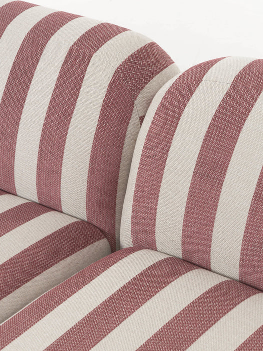 XL Modular Striped Sofa Wolke