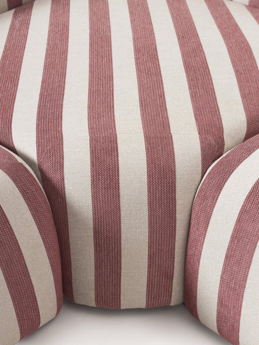XL Modular Striped Sofa Wolke