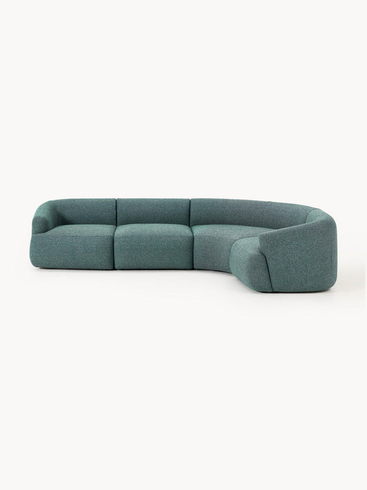 Sofia Modular Bouclé Corner Sofa (4-seater)