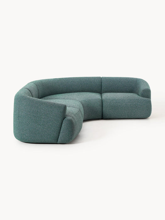 Sofia Modular Bouclé Corner Sofa (4-seater)