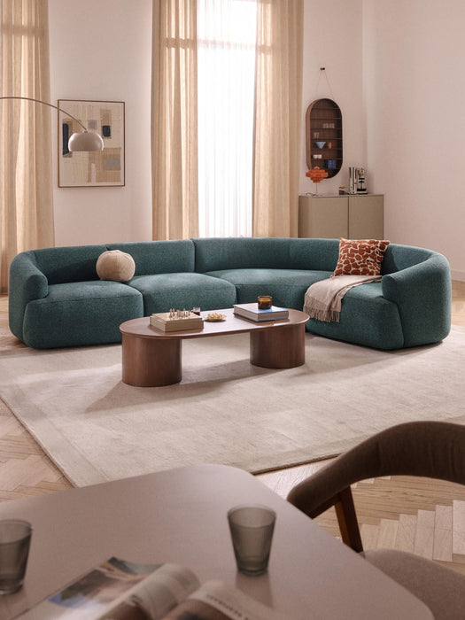 Modular Boucl Corner Sofa Sofia 4-seater