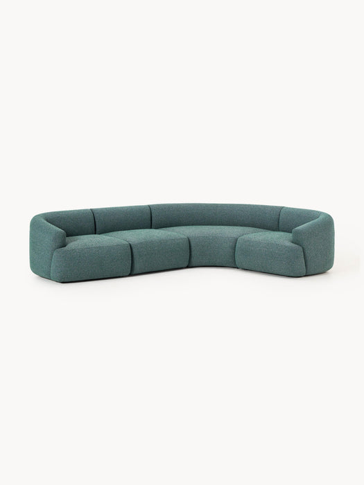 Modular Boucl Corner Sofa Sofia 4-seater