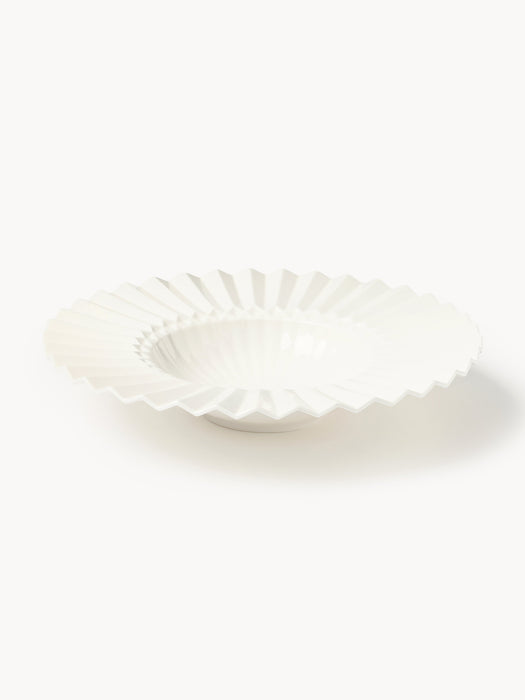 Porcelain Tableware Set Antonin with Embossed Pattern 4 People Set of 12