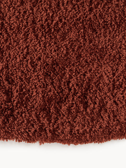 Leighton Round Fluffy High-Pile Rug