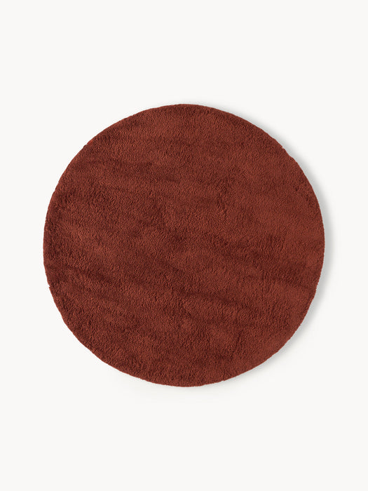 Leighton Round Fluffy High-Pile Rug