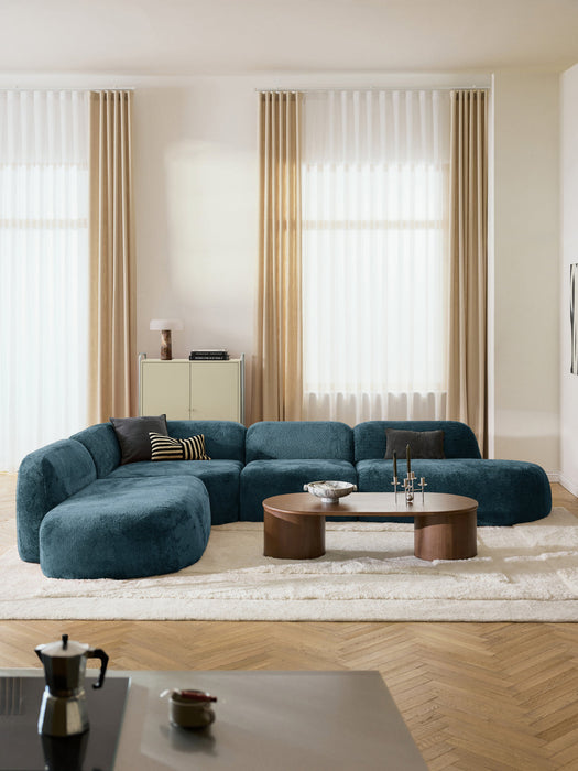 Wolke XL Modular Teddy BouclÃ© Corner Sofa