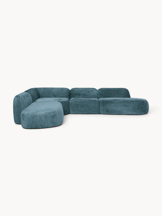 Wolke XL Modular Teddy BouclÃ© Corner Sofa