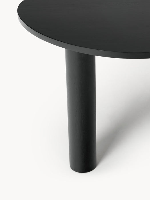 Naruto Organic-Shaped Oak Wood Dining Table, in various sizes