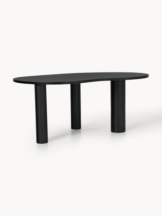 Naruto Organic-Shaped Oak Wood Dining Table, in various sizes