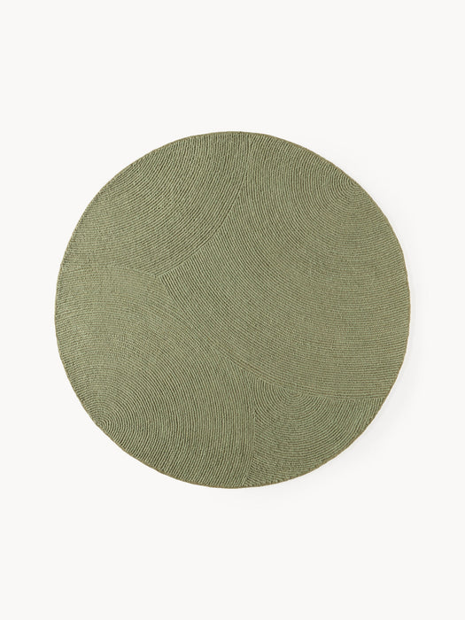 Eleni Round Hand-Tufted Wool Rug