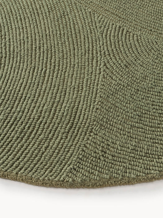 Eleni Round Hand-Tufted Wool Rug
