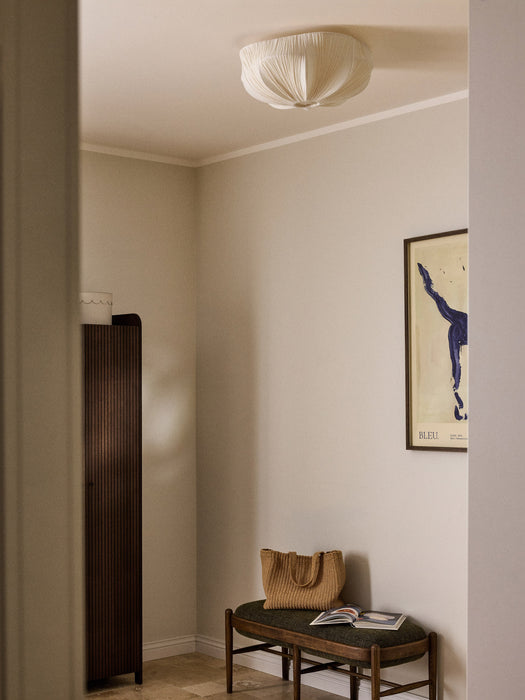 Linen Ceiling Lamp Aroa
