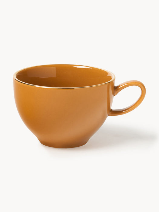 Mystic Coffee Cups with Saucers, Set of 4