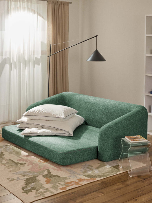 Boucl Sofa Bed Eliot 3-seater