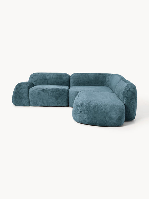 Wolke Modular Teddy Bouclé Corner Sofa (4-seater)