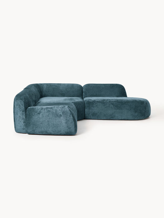 Wolke Modular Teddy Bouclé Corner Sofa (4-seater)