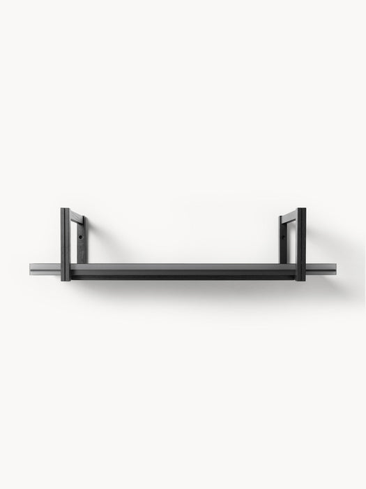 Alex Oak Shelf with Glass Shelves