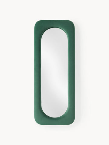 Zola Full-Length Wall Mirror with Velvet Frame