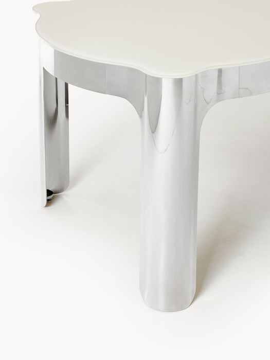 Georgia Dining Table with Glass Top, in various sizes