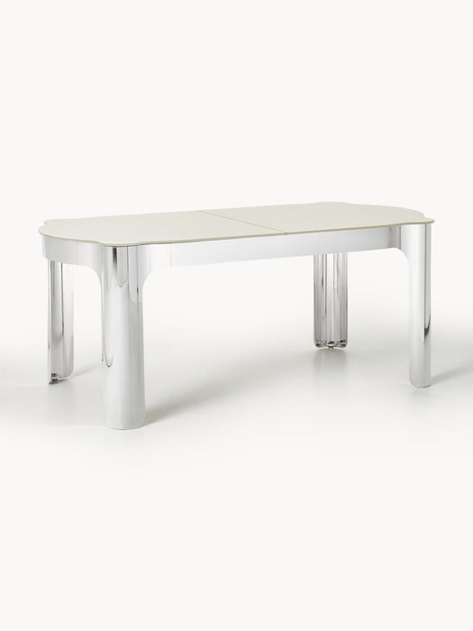 Georgia Dining Table with Glass Top, in various sizes
