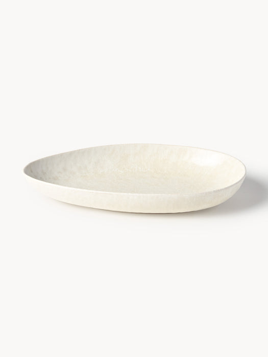 Handmade Organic Shaped Serving Plates Macey Set of 2