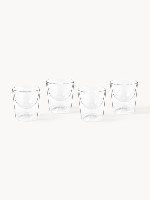 Handmade Borosilicate Tumblers Marcus Set of 4