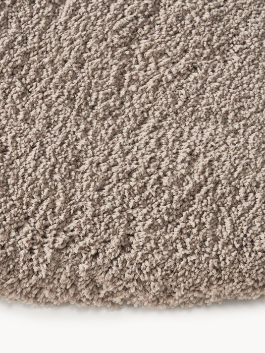 Leighton Round Fluffy High-Pile Rug