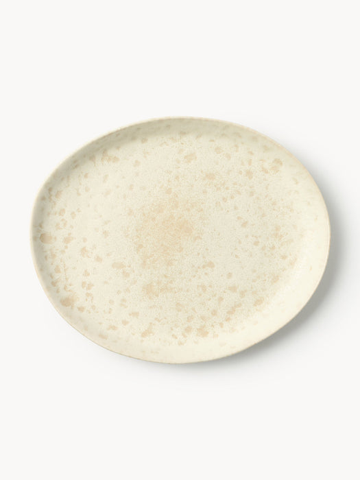 Macey Handmade Organic Shaped Tableware Set, 4 people, Set of 12