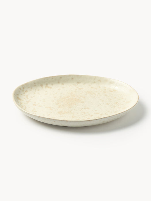 Macey Handmade Organic Shaped Tableware Set, 4 people, Set of 12