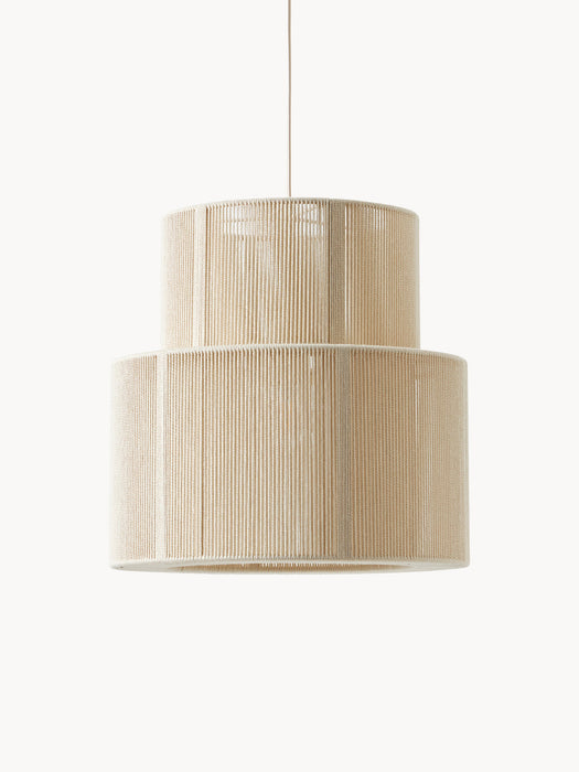 Lace Linen Thread Pendant Light